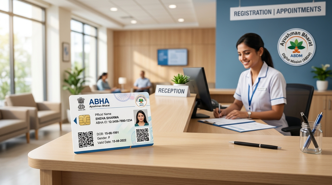 ABHA Health ID PVC Card: Why Every Family Member Needs a Physical Smart Card