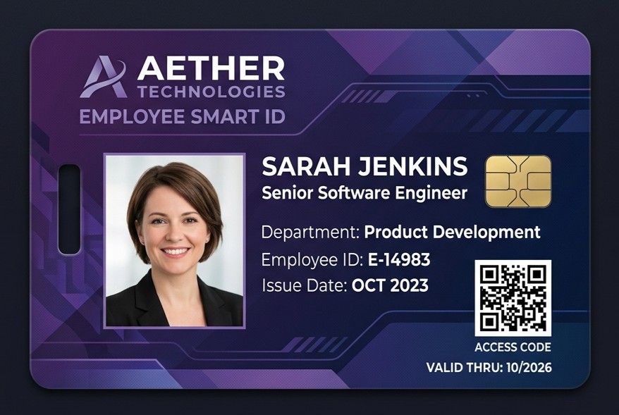 Custom Printed ID Card