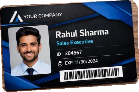 Custom Printed ID Card PVC Plastic Card