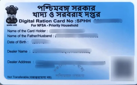 SPHH Ration Card (Blue)